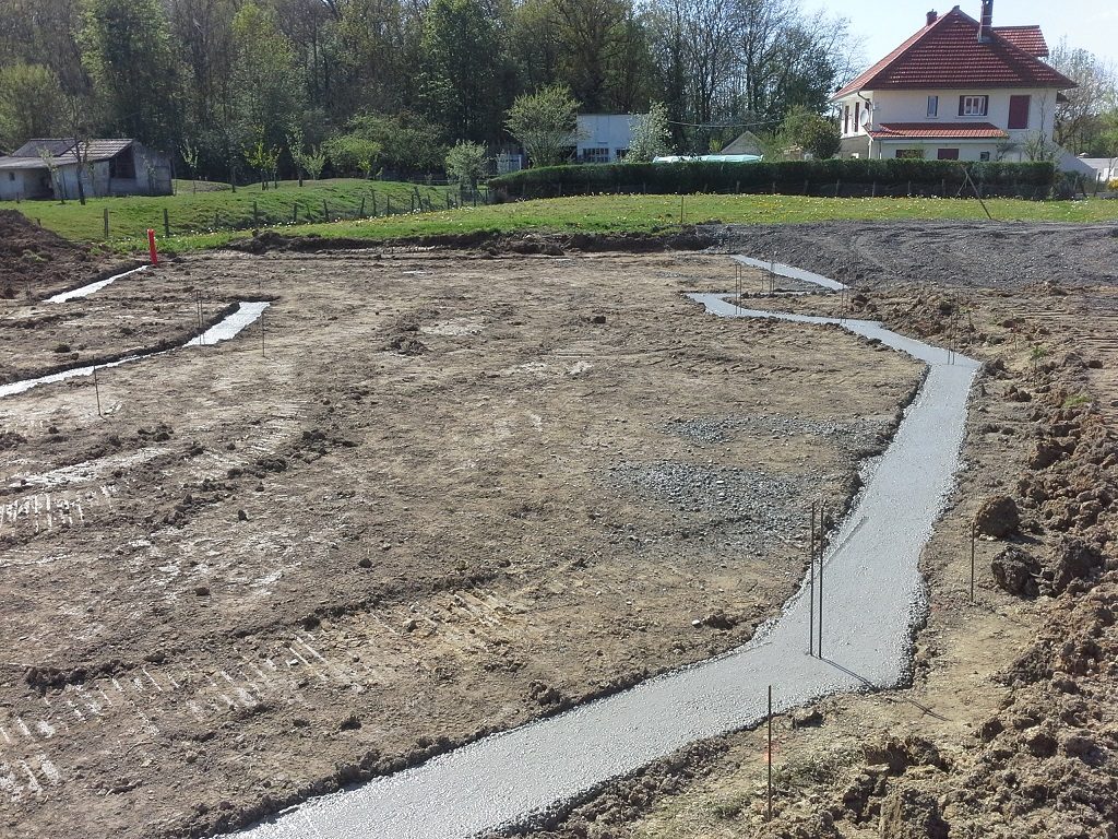 Démarrage maison individuelle Bourgogne Bâtir St Martin en Bresse constructeur de Chalon sur Saône en Saône et Loire