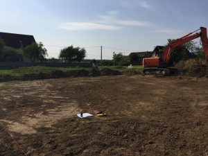Démarrage chantier maison neuve Bourgogne Bâtir à Farges les Chalon