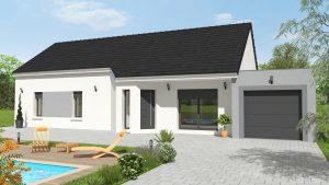 Design 4 ch - plan maison bourgogne bâtir Saône et Loire Chalon sur Saône