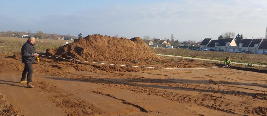 Démarrage chantier maison neuve Bourgogne Bâtir à Sassenay 