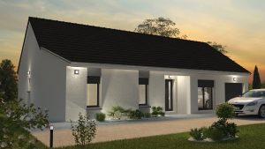 Elégance 3 ch coucher de soleil - plan maison bourgogne bâtir Saône et Loire Chalon sur Saône