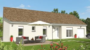 Elégance 4 ch - plan maison bourgogne bâtir Saône et Loire Chalon sur Saône