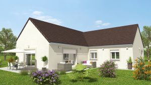 Visuel 3D maison bourgogne bâtir Saône et Loire Chalon sur Saône