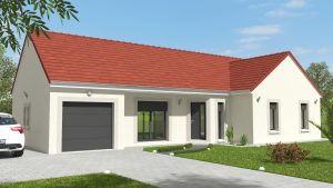 Style 3 ch - plan maison bourgogne bâtir Saône et Loire Chalon sur Saône