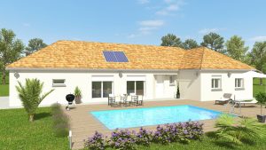 Visuel 3D maison bourgogne bâtir Saône et Loire Chalon sur Saône