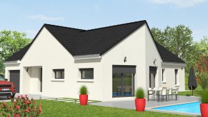 concept 4 ch - plan maison bourgogne bâtir Saône et Loire Chalon sur Saône