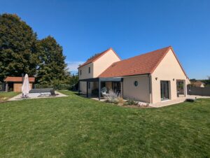 Exemple de construction de maison de Bourgogne Bâtir, constructeur de maison individuelle en Saône et Loire